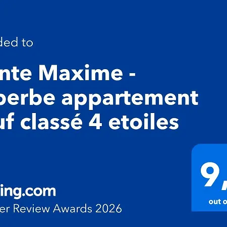 Maxime - Superbe Neuf Classé 4 Etoiles Apartamento *